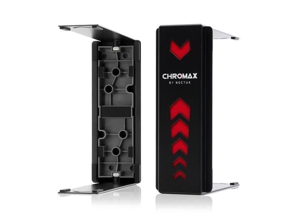 Noctua NA-HC1, Viftedeksel, Aluminium, Sort, NH-U12S , NH-U12S TR4-SP3 , NH-U12S SE-AM4, NH-U12S DX-3647, NA-HC1 chromax.black.swap heatsink cover Sw