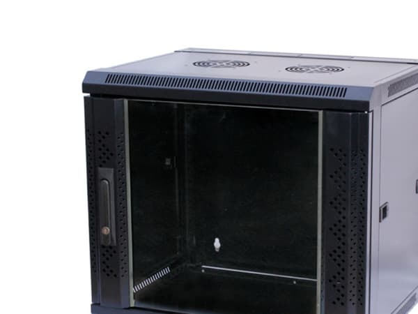 Secomp 26.99.0152, 12U, Veggmontert stativ, Svart, Passiv, 48,3 cm (19"), 570 mm