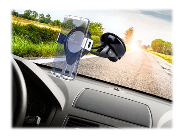 Tracer P 80 Gravee 2in1 - Bilhållare för mobiltelefon - metallic
