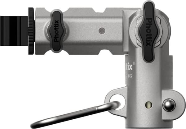 Phottix 87198, Holder, Sort, Rustfritt stål, Aluminium