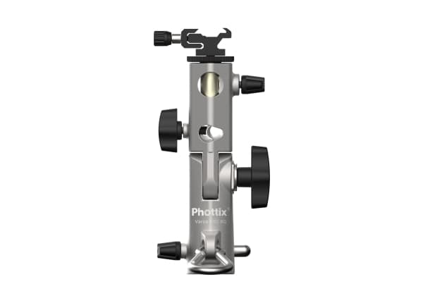 Phottix 87198, Holder, Sort, Rustfritt stål, Aluminium