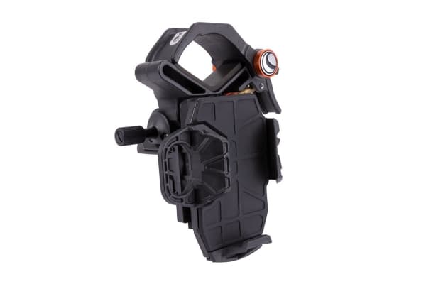 Celestron NexYZ 3-Axis, Teleskooppikameran/älypuhelimen asennusosa, Musta, Oranssi, Pystysuora, Samsung, Google, Apple, 283,5 g