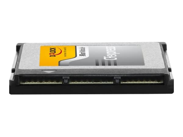 DeLOCK 54067, 512 GB, CFexpress, 1600 MB/s, 1000 MB/s, Musta