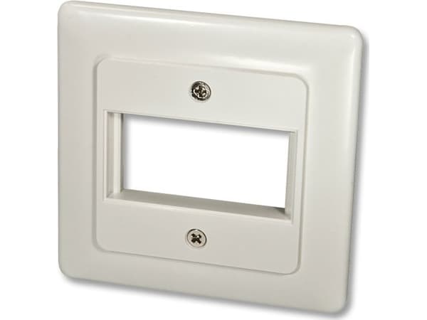 Lindy Wall box DE, Vit, Plast, 50 mm, 50 mm