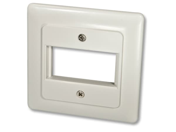 Lindy Wall box DE, Vit, Plast, 50 mm, 50 mm