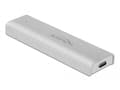 Miniatyrbilde 5 av 5: Delock - Drevkabinett - M.2 NVMe Card - USB 3.2 (Gen 2) - sølv