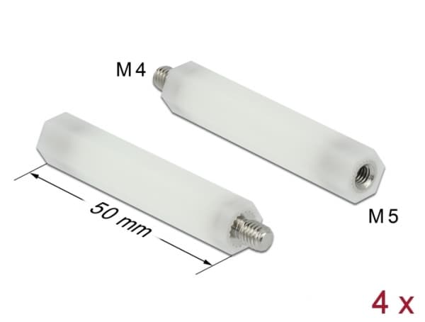 DeLOCK 60241, 50 mm, 4 kpl