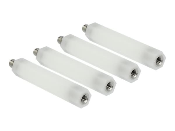 Delock - Monteringssett - plastikk - naturlig