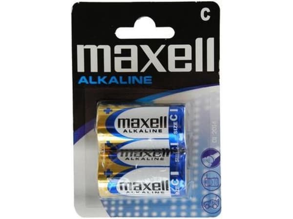 Maxell Alkaline Ace, Engangsbatteri, Alkalinsk, 1,5 V, 65 g, LR14