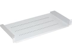 Netrack Equipment Shelf - Hylla för rack - RAL 7035, grå - 1U - 19"