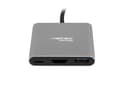 Miniatyrbild 2 av 5: NATEC Fowler Mini, USB 2.0 Type-C, Grå, HDMI, USB 3.2 Gen 1 (3.1 Gen 1) Type-A, USB 3.2 Gen 1 (3.1 Gen 1) Type-C, USB, 59 mm, 52 mm