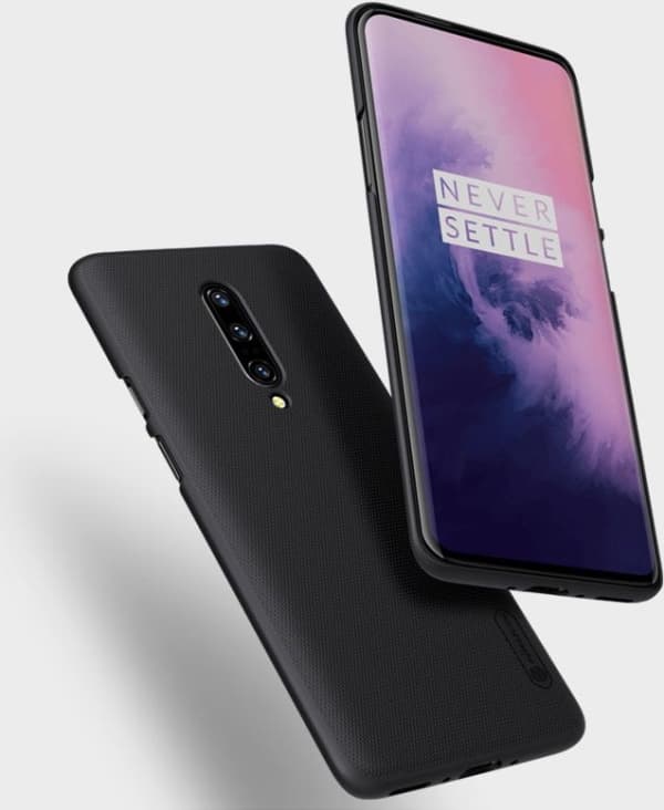 Nillkin Nillkin Nillkin Frosted Shield OnePlus 7 Pro kotelo - Musta universaali