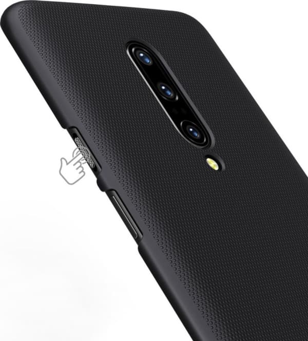 Nillkin Nillkin Nillkin Frosted Shield OnePlus 7 Pro kotelo - Musta universaali