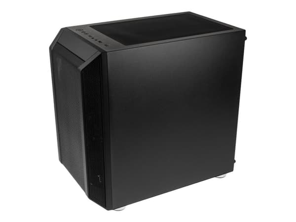 Kolink Citadel Mesh RGB - Tower - micro ATX - genomskinlig sidopanel (härdat glas) - ingen strömförsörjning (ATX) - svart - USB/ljud Svart