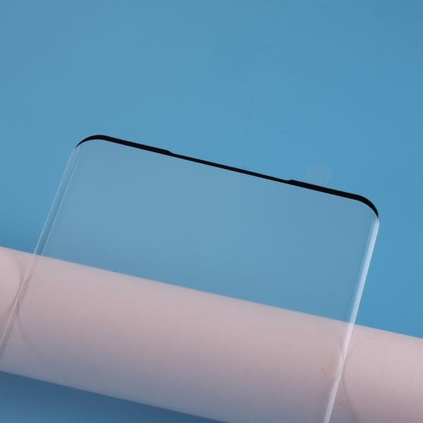 Samsung Galaxy S20 Ultra buet hærdet glas i fuld størrelse (fingeraftrykslåsning)