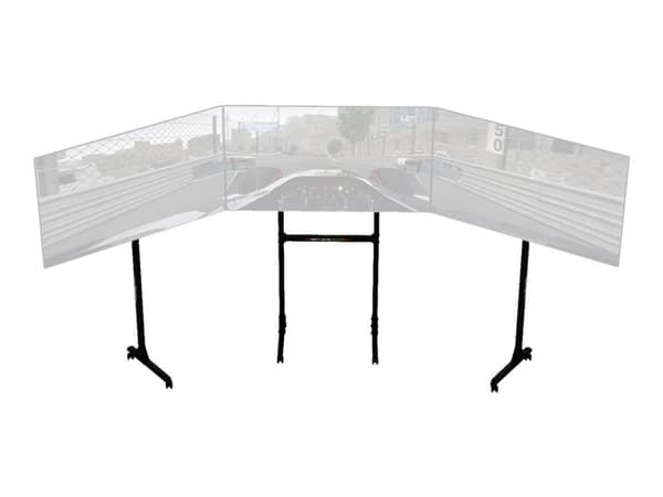 Next Level Racing Free Standing Triple Monitor Stand - Monteringssett (gulvstativ) - for 3 LCD/plasma-paneler - skjermstørrelse: 32"-65"