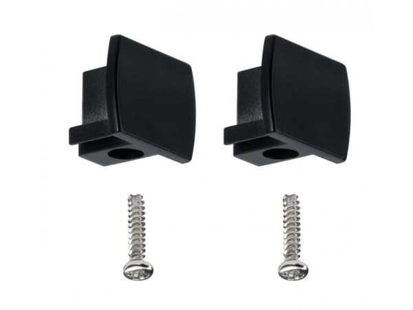 Paulmann 96961, Endestykke, Sort, Plast, 13 mm, 21 mm, 18 mm