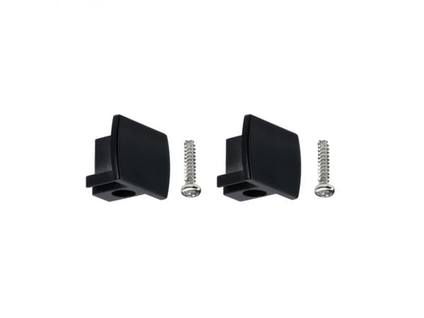 Paulmann 96961, Endestykke, Sort, Plast, 13 mm, 21 mm, 18 mm Sort