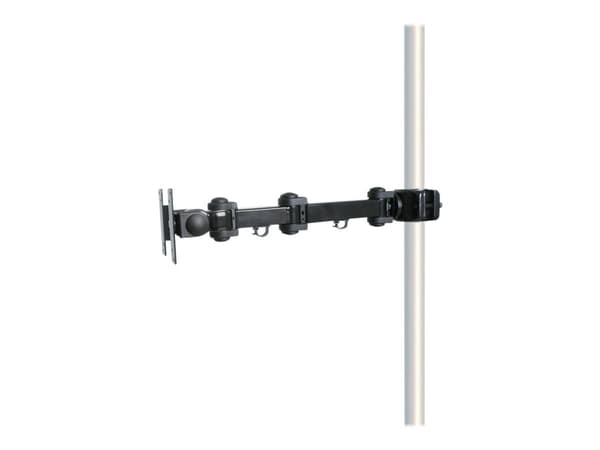 Neomounts FPMA-WP300 - Monteringssett (stangmontering) - full bevegelse - for LCD-skjerm - svart - skjermstørrelse: 10"-30"