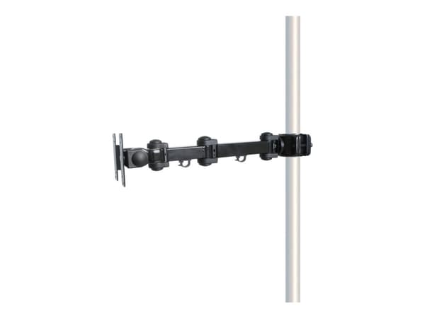 Neomounts FPMA-WP300 - Monteringssett (stangmontering) - full bevegelse - for LCD-skjerm - svart - skjermstørrelse: 10"-30"
