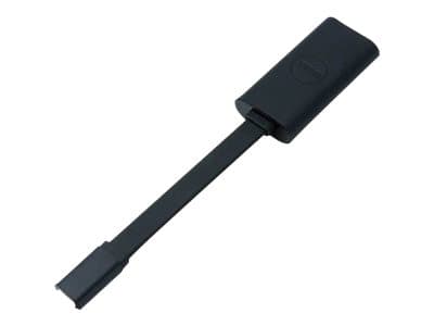 Dell - Nätverksadapter - USB-C - Gigabit Ethernet - svart