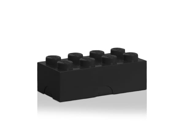 LEGO Lunch Box 8 - Matlagringsbeholder - svart