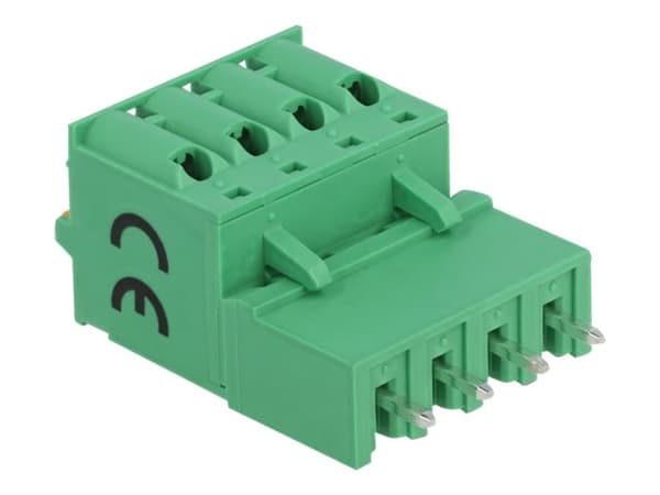 Delock - Avslutningsblock - grön