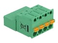 Miniatyrbild 1 av 5: Delock - Avslutningsblock - grön
