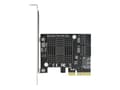 Miniatyrbilde 2 av 5: Delock 5 port SATA PCI Express x4 Card - Low Profile Form Factor - Diskkontroller - SATA 6Gb/s - lav profil - PCIe 3.0 x4