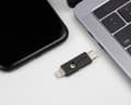 Miniatyrbilde 3 av 5: Yubico YubiKey 5Ci - USB-C / Lightning-sikkerhetsnøkkel