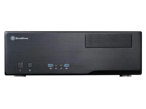 Silverstone Grandia GD05, HTPC, PC, Sort, DTX, micro ATX, Mini-ITX, Alumiini, Muovi, SECC, Hjemme/Contour