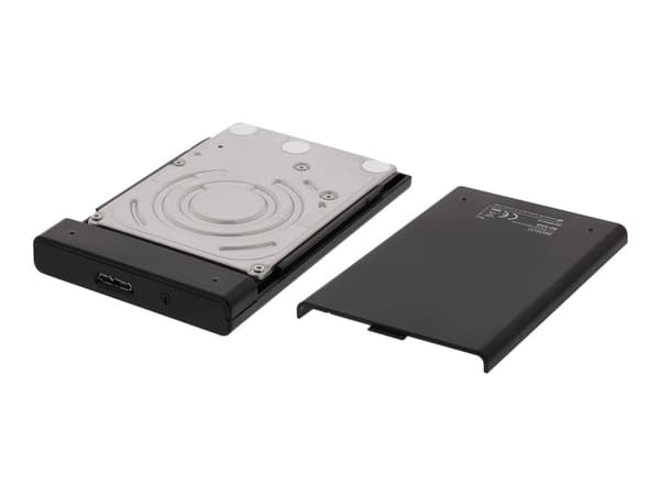 DELTACO MAP-K2568 - Lagringspakke - 2,5" - SATA 6 Gb/s - USB 3.1 (Gen 1)