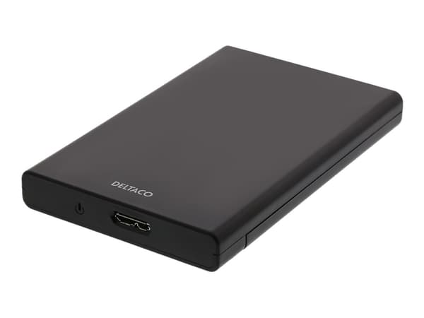 DELTACO MAP-K2568 - Lagringspakke - 2,5" - SATA 6 Gb/s - USB 3.1 (Gen 1)