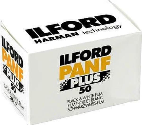 Ilford PAN F Plus - Film för svartvita foton - 135 (35 mm) - ISO 50 - 36 exponeringar