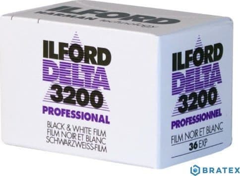 Ilford DELTA 3200 Professional - Film för svartvita foton - 135 (35 mm) - ISO 3200 - 36 exponeringar