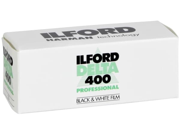 Ilford Delta 400 Professional - Film för svartvita foton - 120 (6 cm) - ISO 400