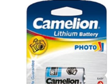 Camelion CR2-BP1R, Ladattava akku, Litium, 3 V, 1 kpl, 850 mAh, 27,2 mm