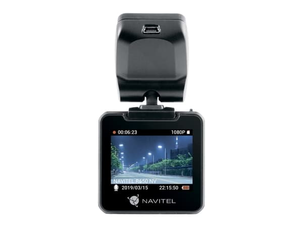 Navitel R650 NV, Full HD, 1920 x 1080 pikseliä, 170°, NT96658, 30 fps, MOV