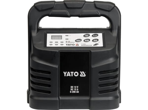 YATO ELECTRONIC PROSTOWER 12V 15A 6-200Ah WET/GEL/AGM 8303