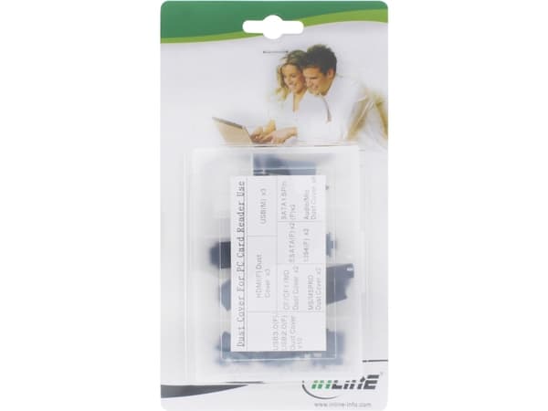 InLine 59941D, Støvcover til PC/server, Sort