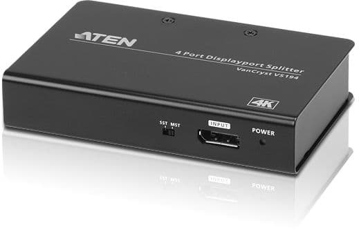 ATEN VanCryst VS192 - Video/lyd-splitter - 2 x DisplayPort - stasjonær