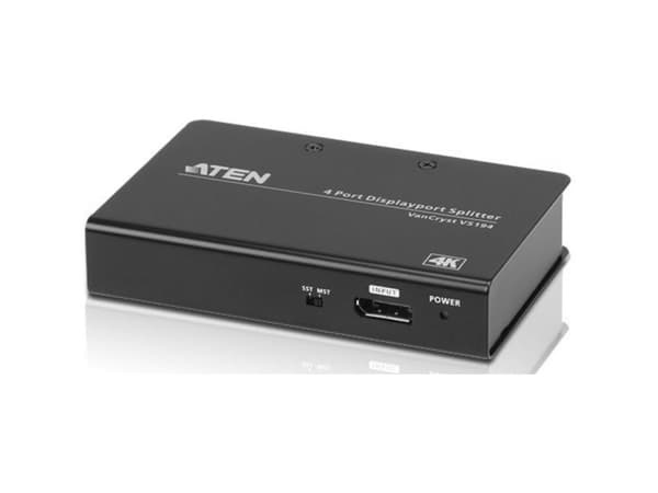 ATEN VanCryst VS192 - Video/lyd-splitter - 2 x DisplayPort - stasjonær
