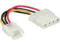 Miniatyrbilde 5 av 5: InLine 26622A, Molex 4-pin, Flerfarget, PC, 0,06 m, 0,06 m