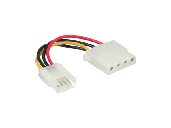 InLine 26622A, Molex 4-pin, Flerfarget, PC, 0,06 m, 0,06 m