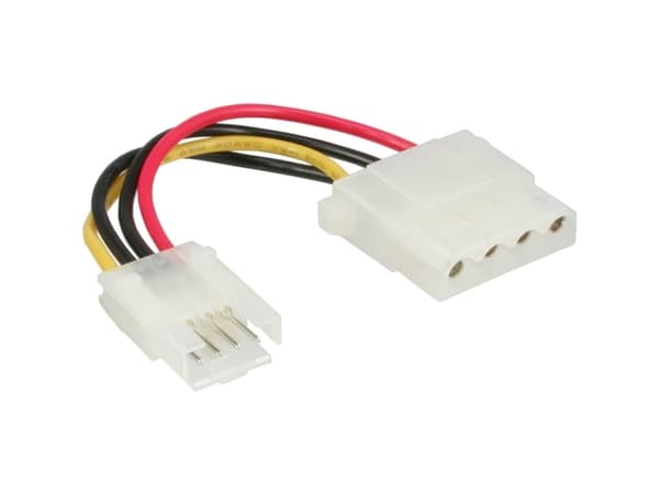 InLine 26622A, Molex 4-pin, Flerfarget, PC, 0,06 m, 0,06 m Flerfarget