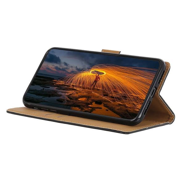 Lompakkoteline matkapuhelinkotelo Xiaomi Redmi Note 9 Pro - musta