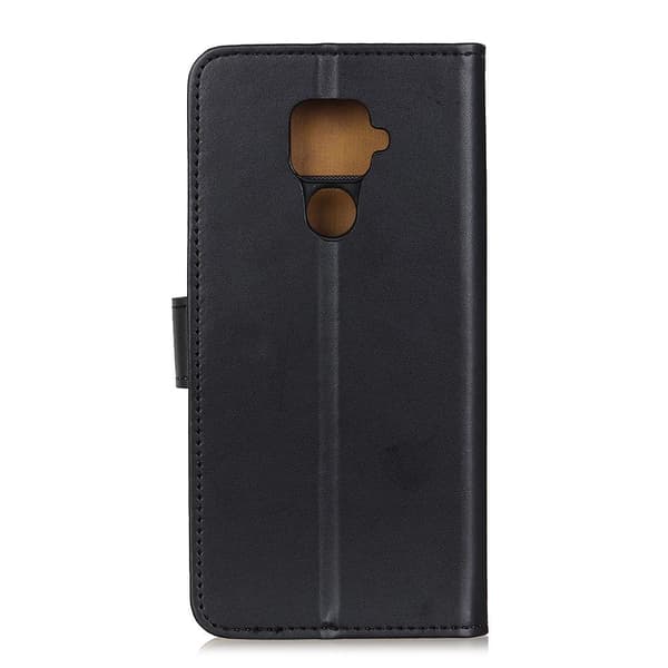 Wallet Stand Mobiltelefon Taske til Xiaomi Redmi Note 9 - Sort
