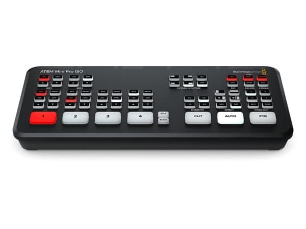 Blackmagic Design ATEM mini Pro ISO (BM-SWATEMMINIBPRISO) musta