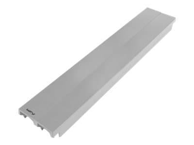 Lanberg - Rackblankingspanel - grå, RAL 7035 - 2U - 19"