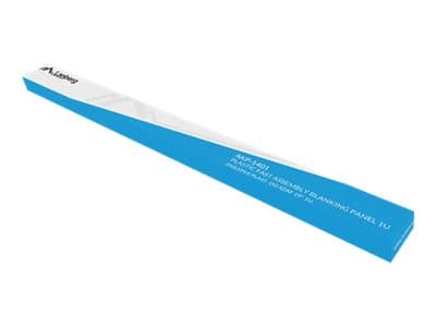 Lanberg - Stativsløringspanel - sort - 1U - 19"